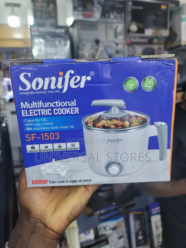 Sonifer Multifunctional Electric Cooker (Model SF-1503) - 1