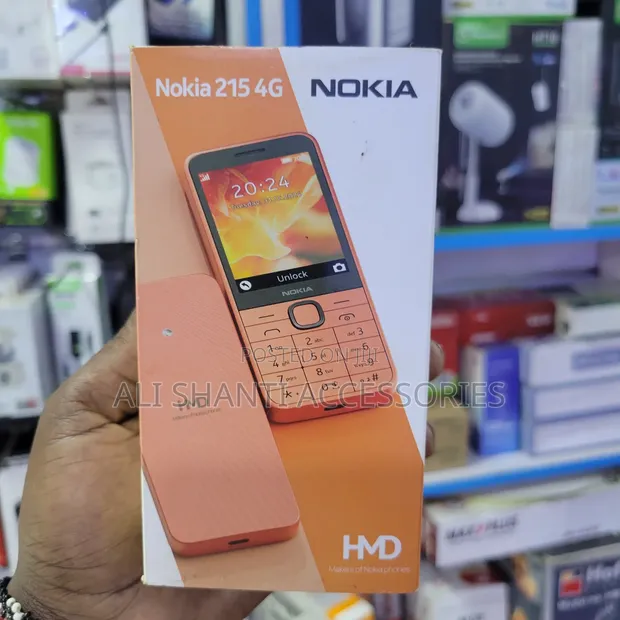 New Nokia 215 4G Black - 1