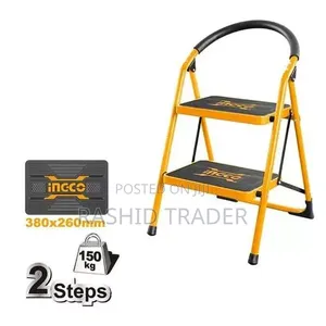 Ingco Steel Ladder - 2 Steps