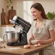 Saachi Stand Food Mixer - 8L Stainless Steel Bowl - 2