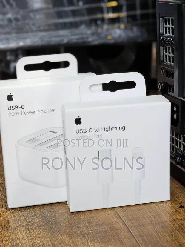 Original iPhone Charger with USB-C to Lightning Cable - 1