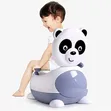 Soft Silicone Panda Baby Potty Seat - 1