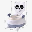 Soft Silicone Panda Baby Potty Seat - 2