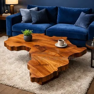 African Wood Center Table - Any Colour