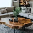 African Wood Center Table - Any Colour - 2