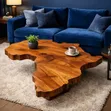 African Wood Center Table - Any Colour - 4