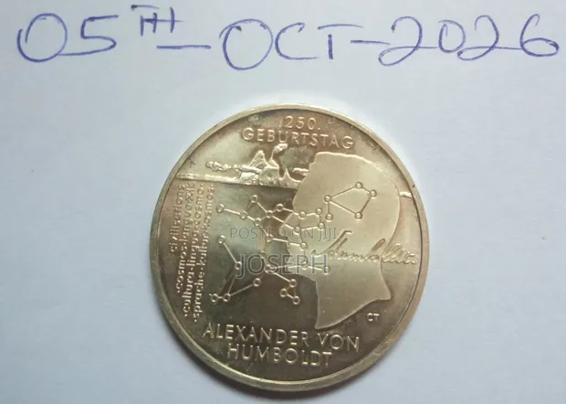 2019 Silver 20 Euro Medal - 250th Birthday Alexander Von Humboldt - 1