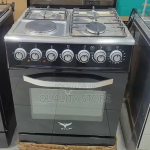 Sony 3 Gas + 1 Electric Burner Stand Cooker 50x60cm