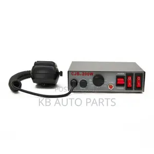 12V/24V 200W Siren with 9 Tones for VIP, Emergency Vehicles