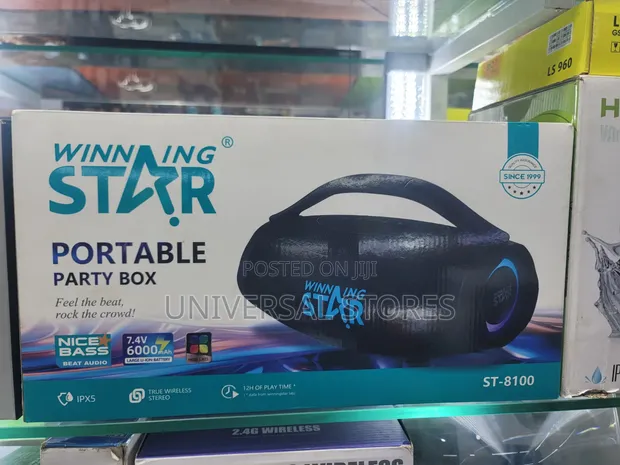 Winning Star ST-8100 Portable Party Box Speaker - 1