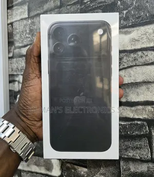 New Apple iPhone 18 Pro Max 1TB Black