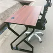 Brand New Metallic Office Desk Table 120cm - Brown - 1