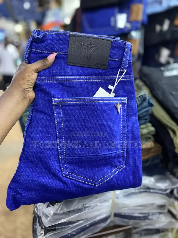 Men's Light Blue Jeans - 100K Brand - 1