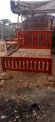Stylish 5x6 Wooden Bed Frame - 1
