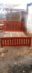 Stylish 5x6 Wooden Bed Frame - 2