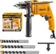 INGCO Impact Drill Set, 680W | 0-3000rpm - 2