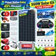 550W Massive Clean Energy Solar System Full Kit - 1