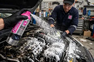 Flamingo Engine Degreaser Spray Cleaner