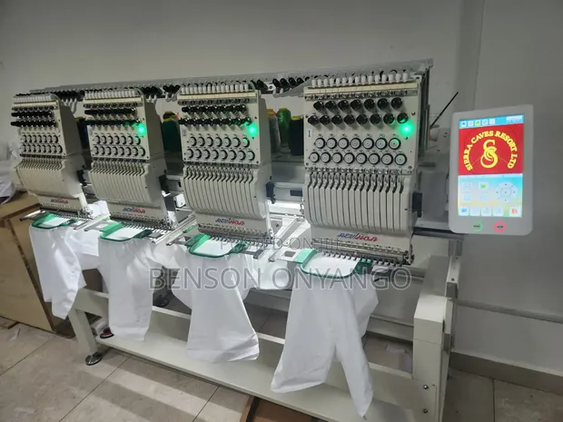4-Head, 15-Needle Embroidery Machine - 1