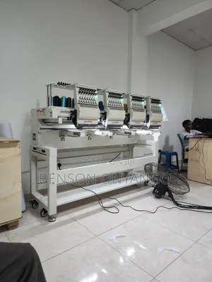 4-Head, 15-Needle Embroidery Machine