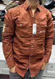 Men's Long Sleeve Cargo Shirts - 1