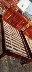 Queen Wooden Bed Frame - Brand New - 2