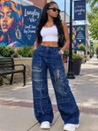Ladies Baggy Jeans - New Styles - 5