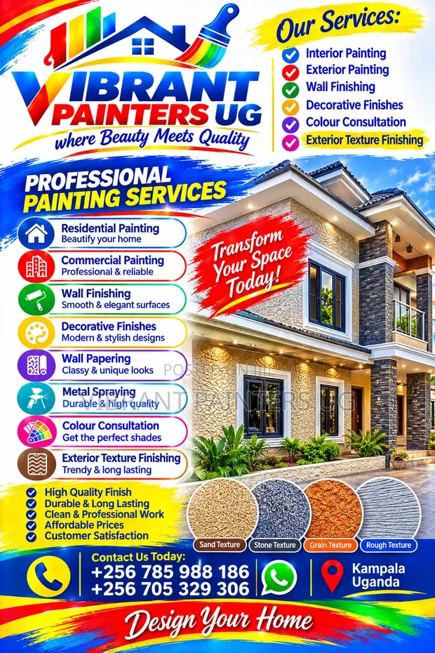 Exterior Texture Painting Service - 1
