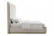 6x6 Luxury Royal Bed with Side Drawers - White & Gold - 3
