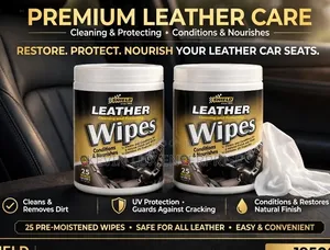 Leather Cleaning and Protecting Wipes (25 PCS)