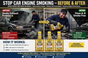 Engine Oil Additive - Reduces Smoke & Oil Consumption