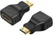 Mini HDMI to HDMI Adapter Connector (HD 1080P) - 2