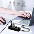 3.0 USB Hub - 4 Ports, High-Speed Data Transmission - 3