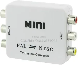 Mini PAL to NTSC Video Converter Adapter