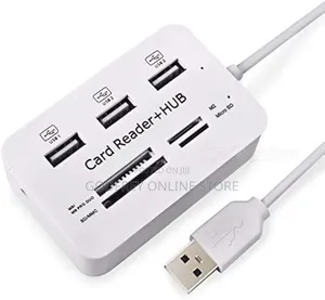 3.0 Card Reader and 3-Port USB Combo Hub
