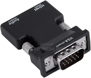 HDMI Female to VGA Male Converter Adapter with Audio
