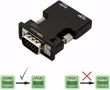 HDMI Female to VGA Male Converter Adapter with Audio - 4