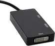 3-in-1 DisplayPort to HDMI, DVI, VGA Adapter - 3