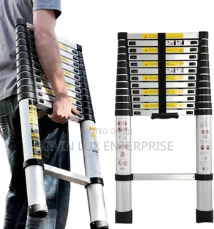 Telescopic Ladder 3.8m Aluminium