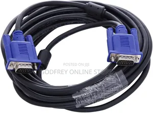 5m VGA Cable - High Quality for Computers & Projectors