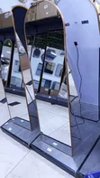 Full Body Free Standing Mirror - Rose Gold - 2