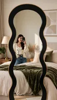 Foldable Mirror with Zigzag Sides - 1