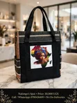 African Woven Tote Bag - 1