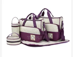 Bear Club 5-Piece Diaper Nappy Bag Set