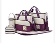 Bear Club 5-Piece Diaper Nappy Bag Set - 1