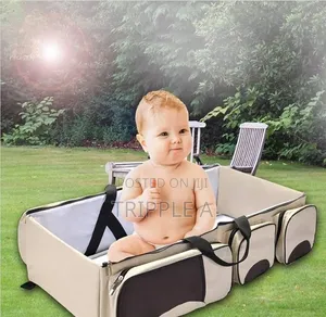 3-in-1 Diaper Bag and Travel Cot Bed