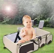 3-in-1 Diaper Bag and Travel Cot Bed - 1