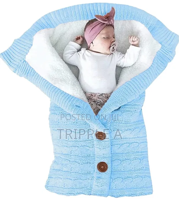 Newborn Infant Nursery Swaddle Blanket - 1