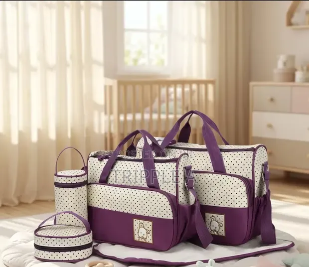 5pcs / Set Lady Multifunctional Diaper Bag - 1