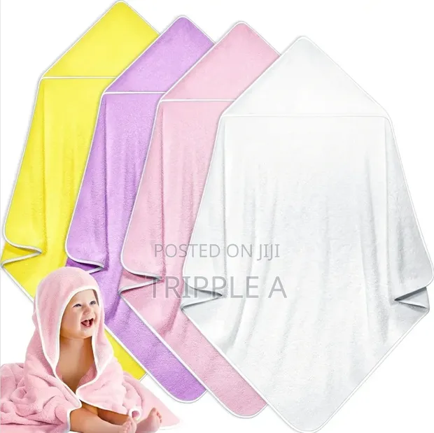 Super Easy Hooded Baby Towel - 1